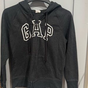 GAP Women Grey Hoodie Jacket